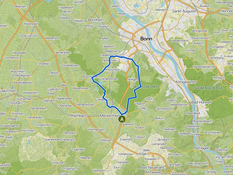 Merl - Impekoven | Fahrradtour | Komoot